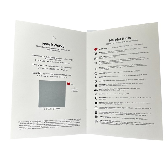 The Adventure Challenge Travel‎ Edition: Couples Edition NWOT - Picture 4 of 4